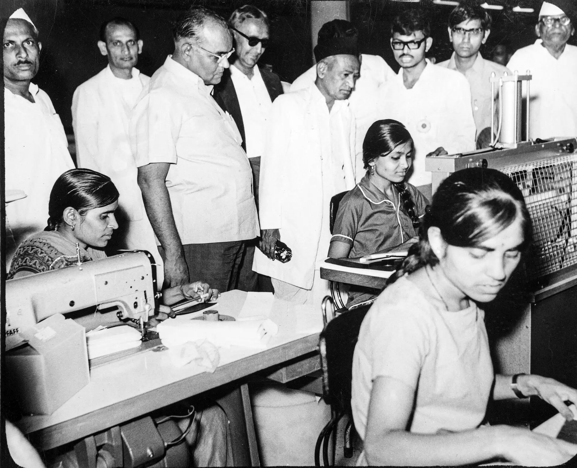 Mafatlal employees at work, from the company archive